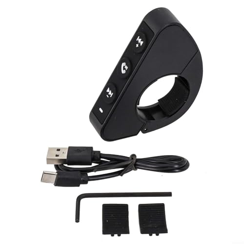 ZYNCUE Wasserdichte Bt 5.3 Lenker-Fernbedienung für Helm, Headset, Motorrad, Fahrrad, automatische Annahme eingehender Anrufe ZYNCUE Wasserdichte Bt 5.3 Lenker-Fernbedienung für Helm, Headset, Motorrad, Fahrrad, automatische Annahme eingehender Anrufe von ZYNCUE