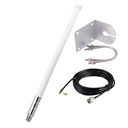 9dBi 42cm Helium Hotspot Miner Outdoor, 860-930MHz LoRa Antenne mit Kabel & Adapter (für RAK Nebra Bobcat von ZYWUOY