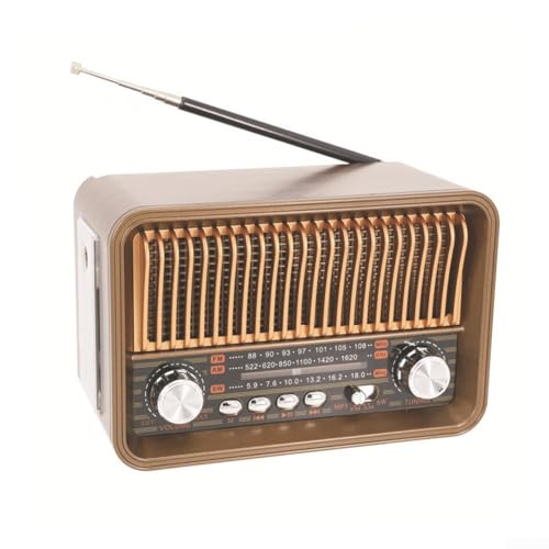Kleines tragbares Radio, tragbares Retro-Radio mit eingebauter Taschenlampe, für Notfälle und Outdoor-Aktivitäten für Reisen, Camping Kleines tragbares Radio, tragbares Retro-Radio mit eingebauter Taschenlampe, für Notfälle und Outdoor-Aktivitäten für Reisen, Camping von ZYWUOY