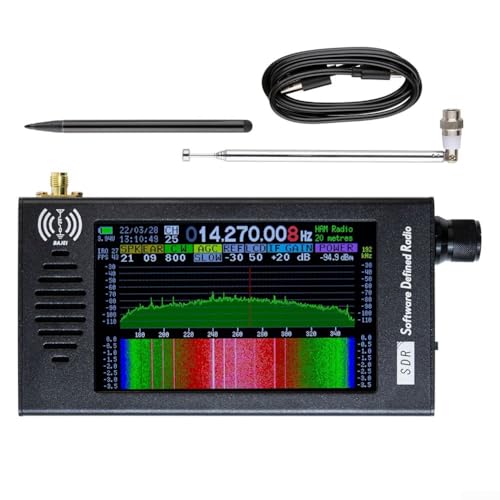 Tragbarer 4 3 Zoll für DSP-Radio-Empfänger für CWAMFMWFM mit Digitalanzeige und eingebautem Lautsprecher für Audio Tragbarer 4 3 Zoll für DSP-Radio-Empfänger für CWAMFMWFM mit Digitalanzeige und eingebautem Lautsprecher für Audio von ZYWUOY