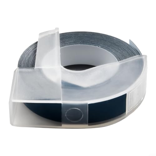 ZYWUOY Verbessern Sie Ihr Beschriftungssystem mit 9 mm 3D-geprägtem Etikettenband, zuverlässig und langlebig (Seeblau) von ZYWUOY