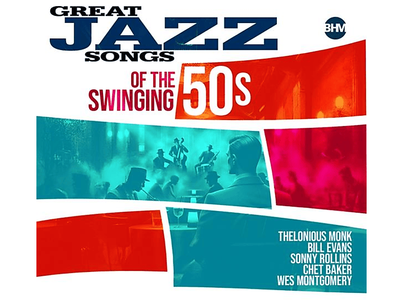 VARIOUS - Great Jazz Songs Of The Swinging 50s (CD) von ZYX/BHM