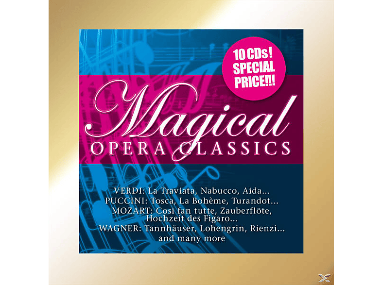 VERDI, PUCCINI, MOZART U.V.M. - Magical Opera Classics (CD) von ZYX/CLASSI
