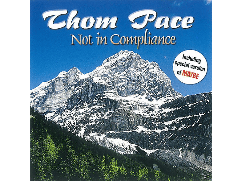 Thom Pace - Not In Compliance (CD) von ZYX/CR