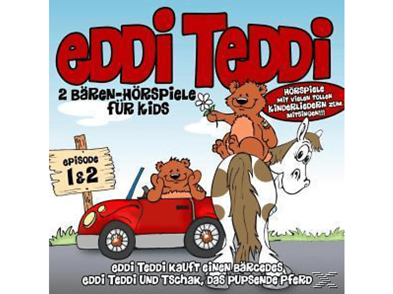 Eddi Edler - Teddi! 2 Bärenhörspiele Für Kids (CD) von ZYX/HÖRBUC