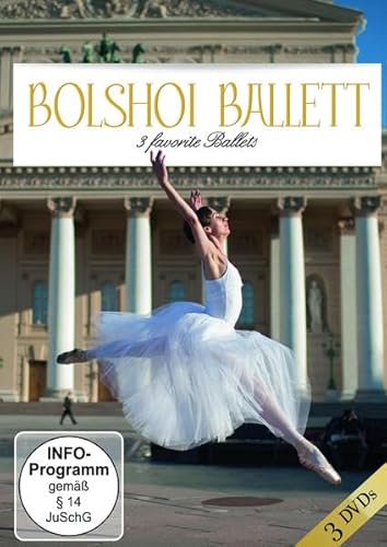 Bolshoi Ballett - Three Favorite Balletts [3 DVDs] von ZYX Music GmbH & Co.KG