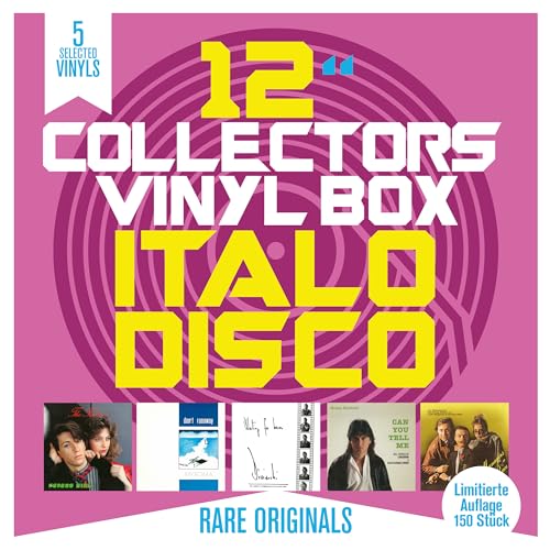 12“ Collector‘s Vinyl Box: Italo Disco [Vinyl LP] von ZYX