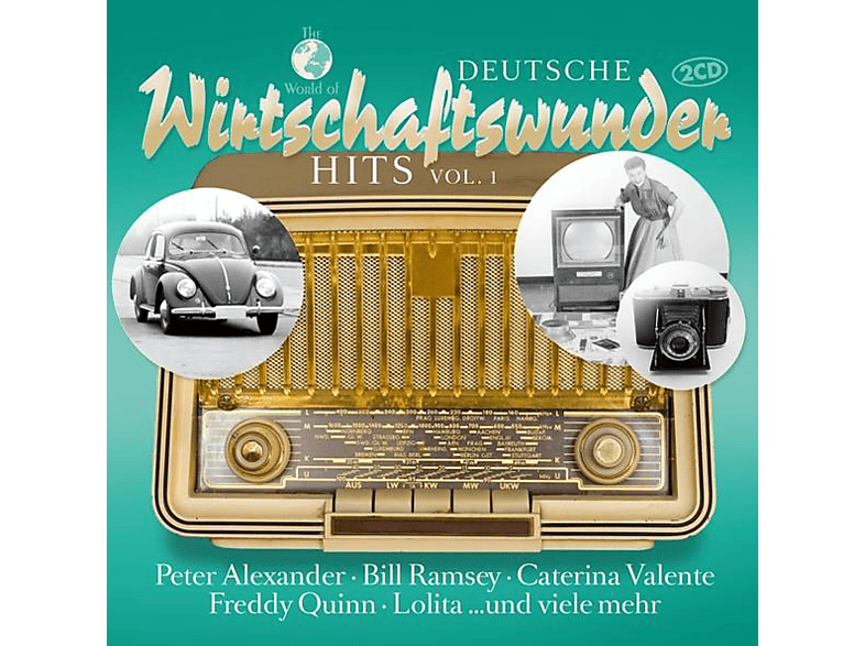 Alexander,P.-Ramsey,B.-Valente,C. - Deutsche Wirtschaftswunder Hits Vol.1 (CD) von ZYX