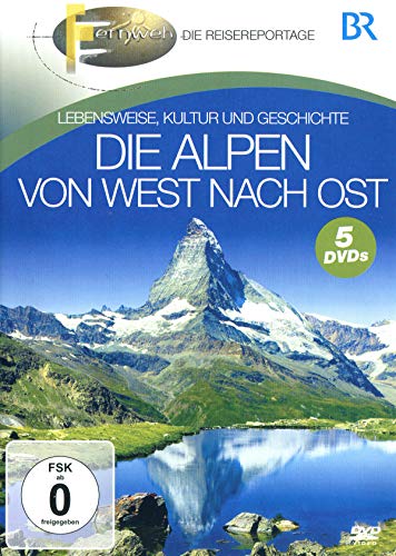 Die Alpen von West nach Ost [5 DVDs] von ZYX