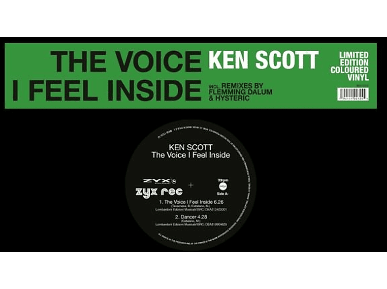 Ken Scott - The Voice I Feel Inside (Vinyl) von ZYX