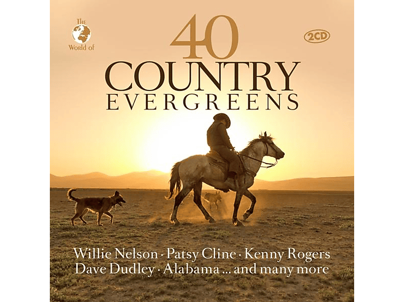 Nelson,Willie-Cline,Patsy-Rogers,Kenny - 40 Country Evergreens (CD) von ZYX