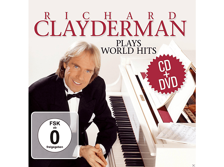 Richard Clayderman - Plays World Hits (CD + DVD Video) von ZYX