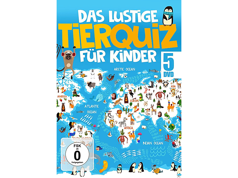 Tierquiz - Kinder Tier Spaß DVD von ZYX