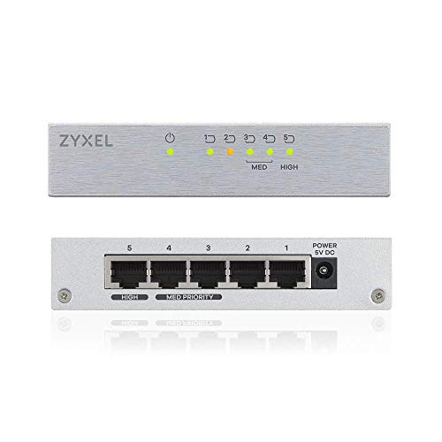 ZYXEL GS105B V3 5 port Gigabit Unmanaged Desktop Switch. von ZYXEL