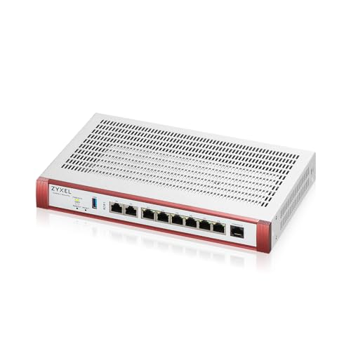 Zyxel USGFLEX200H ZyWALL High Speed Cyber Security Firewall | 1 Jahr UTM Security Pack | 2x Multi-Gig 2.5G | VPN | Business Class | Bis zu 100 Benutzer | Nebula Cloud Option Zyxel USGFLEX200H ZyWALL High Speed Cyber Security Firewall | 1 Jahr UTM Security Pack | 2x Multi-Gig 2.5G | VPN | Business Class | Bis zu 100 Benutzer | Nebula Cloud Option von ZYXEL