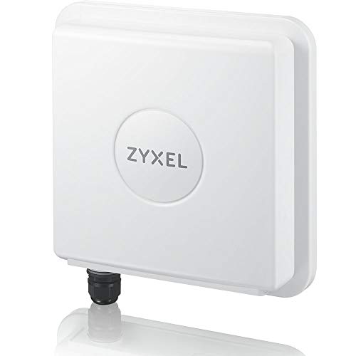 ZyXEL 4G LTE-A Cat.18 Router mit PoE | Außenbereich geeignetes | Antennen für Langstrecken | Dual-WAN-Failover | Remote Management [LTE7490-M904] von ZYXEL