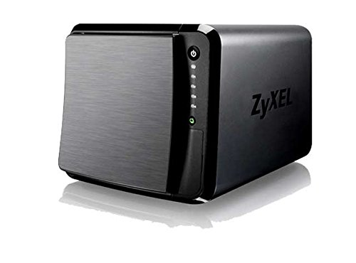ZyXEL NAS542 1.2GHz DualCore 1GB 4Bay NAS Server - 12TB Bundle mit 4X 3TB WD30EFRX WD Red von ZYXEL