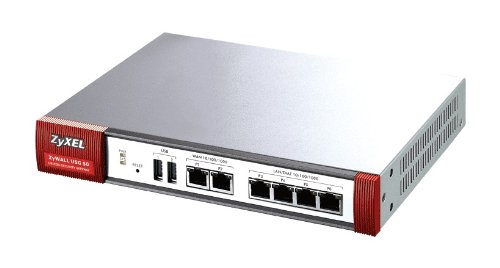 ZyXEL USG 50 Security Bundle Gateway/Controller – Access Point (3DES, des, IPSec, SSL, Sha sha-2/MD5, 1 Gbit/s, Gigabit Ethernet, 10/100/1000 Mbps) von ZYXEL