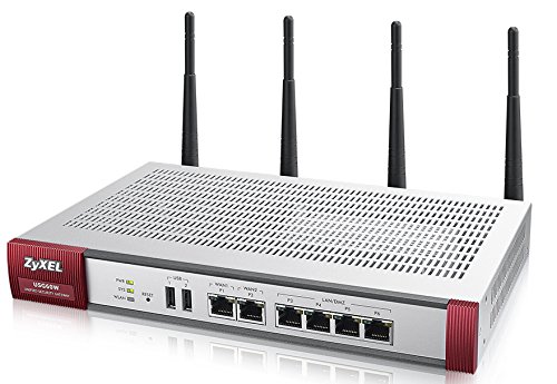 ZyXEL USG60W Firewall 3.0A 28W 272x186x36mm 1,43kg 2,23kg Gigabit Ethernet WLAN von ZYXEL