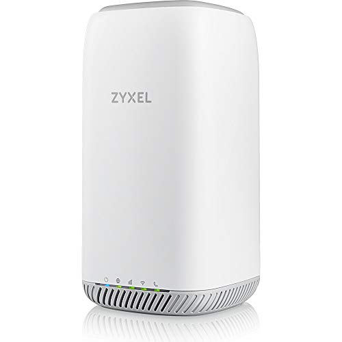 Zyxel 4G LTE-A Indoor WLAN-Router | Dual-Band WLAN-Sharing für 64 Geräte | Unterstützt VoIP/VoLTE | Ohne SIM-Lock | Keine Konfiguration erforderlich [LTE5388-M804] von ZYXEL