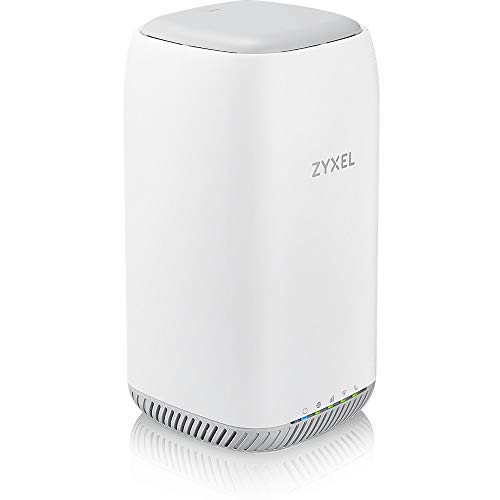 Zyxel 4G LTE-A Indoor WLAN-Router | Dual-Band WLAN-Sharing für 64 Geräte | Unterstützt VoIP/VoLTE | Ohne SIM-Lock | Keine Konfiguration erforderlich [LTE5388-M804] von ZYXEL