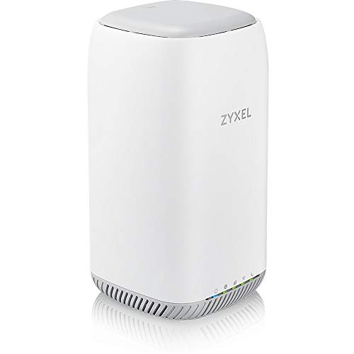 Zyxel 4G LTE-A Indoor WLAN-Router | Dual-Band WLAN-Sharing für 64 Geräte | Unterstützt VoIP/Volte | Ohne SIM-Lock | Keine Konfiguration erforderlich [LTE5398-M904] von ZYXEL