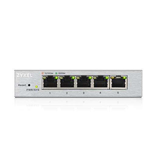 Zyxel 5-Port Gigabit Web Managed Switch, Lifetime Garantie [GS1200-5] von ZYXEL