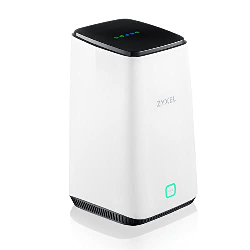 Zyxel 5G NR 4.67 Gbps Indoor Router | AX3600 WiFi 6 Router | Nebula Cloud Management | Teilen Sie WLAN mit 64 Geräten | Dual WAN failover [Nebula FWA510] von ZYXEL