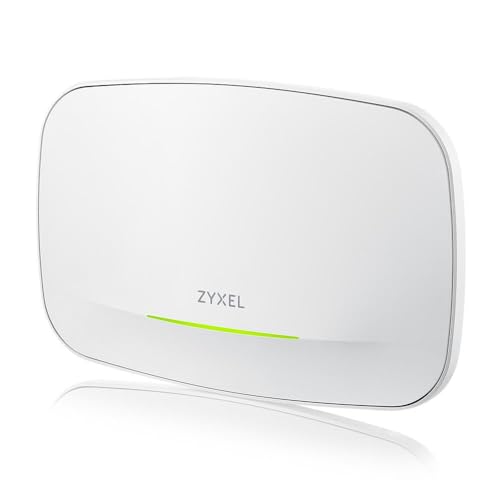 Zyxel BE12300 WiFi 7 Wireless Dual-Radio Access Point | 2 x 2.5G Ethernet | PoE+ oder USB Typ C Powered (Nicht im Lieferumfang enthalten) | Cloud, App oder Direct Management [NWA210BE] von ZYXEL