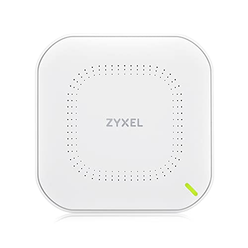 Zyxel Multi-Gig WiFi 6 AX3000 PoE Access Point für kleine Unternehmen, 2,5G PoE-Uplink, mit 3x3 + 2x2 MU-MIMO-Antenne, verwaltbar über Nebula APP/Cloud oder Standalone [NWA50AX Pro] von ZYXEL