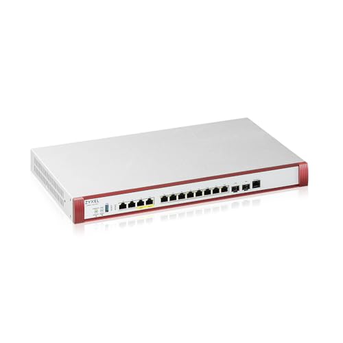 Zyxel USGFLEX700H ZyWALL High Speed Cyber Security Firewall | Nur Hardware | Multi-Gig 2.5G 10G (2x PoE+) | VPN | Business Class | Bis zu 500 Benutzer | Nebula Cloud von ZYXEL