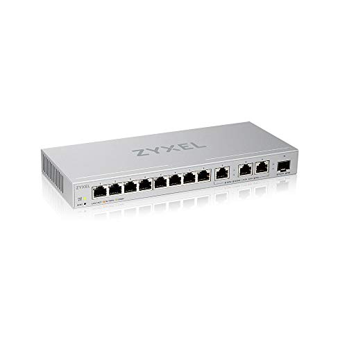 Zyxel Web-Managed Multi-Gigabit Switch mit 12 Ports, davon 3 mit 10G und 1 mit 10G SFP+ [XGS1250-12] von ZYXEL