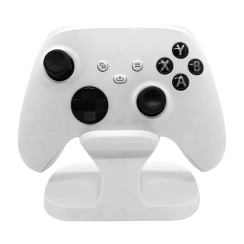 ZYooooooY Game Controller Halter Kompatibel mit Xbox, Universal Desktop Controller Ständer für PS5, PS4, Xbox Series X/S, Switch, PC, Steelseries, Steam & More (Weiß) von ZYooooooY