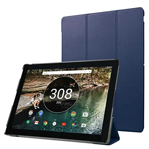 ZZOUGYY Schutzhülle für Google Pixel C 25,9 cm (10,2 Zoll), ultradünn, Folio-Ständer, leicht, Leder, mit automatischer Sleep/Wake-Up-Funktion, für Google Pixel C 25,9 cm (10,2 Zoll) (Version 2015 von ZZOUGYY