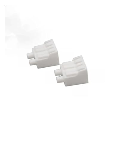 ZZWFMW LC-Duplex-Glasfaser-Werkzeug-Staubschutz-Stecker, Staubschutzkappe for optisches Patchkabel, 50 Stück, 100 Stück(Black 100PCS) von ZZWFMW