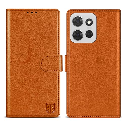 ZZXX Schutzhülle für Motorola Moto G Power 5G 2025, Brieftaschen-Schutzhülle mit RFID-Blockierung, Kartenschlitz, Ständer, magnetisch, Leder, Klappschutzhülle für Moto G Power 5G 2025, Braun, 17,3 cm ZZXX Schutzhülle für Motorola Moto G Power 5G 2025, Brieftaschen-Schutzhülle mit RFID-Blockierung, Kartenschlitz, Ständer, magnetisch, Leder, Klappschutzhülle für Moto G Power 5G 2025, Braun, 17,3 cm von ZZXX