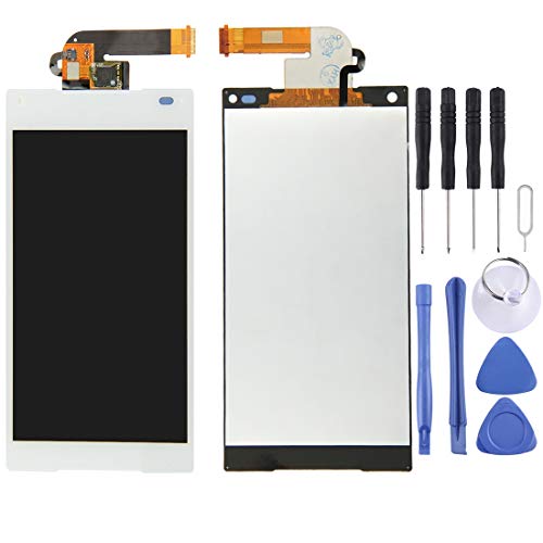 Reperatur-Teile LCD Display + Touch Panel for Sony Xperia Z5 Compact / Z5 Mini / E5823 (Schwarz) (Weiß) (Farbe : Weiß) von ZZjingli