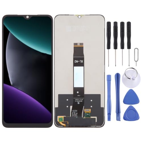ZZjingli Repairparts for Xiaomi Redmi 12 5G LCD Bildschirm Mit Digitizer Volle Montage(Color3) von ZZjingli