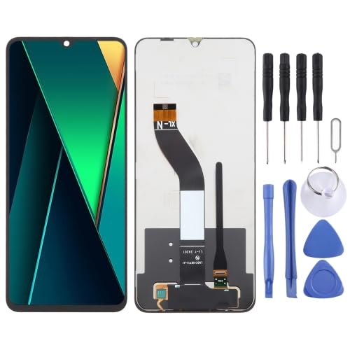 ZZjingli Repairparts for Xiaomi Redmi 12 5G LCD Bildschirm Mit Digitizer Volle Montage(Color6) von ZZjingli