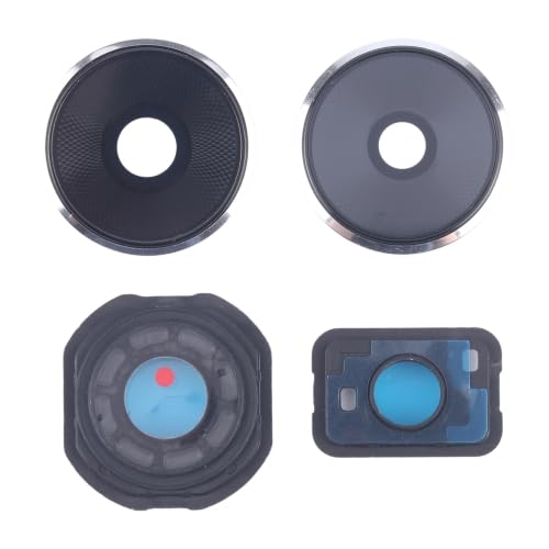 ZZjingli Repairparts for Xiaomi Redmi Turbo 3 Kameraobjektivabdeckung (Silber) (Grün) (Schwarz)(Silver) von ZZjingli