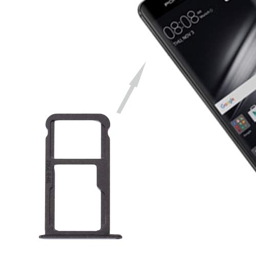 ZZjingli Reperatur-Teile for Huawei Mate 9 SIM-Kartenfach & SIM-/Micro-SD-Kartenfach(Noir) von ZZjingli
