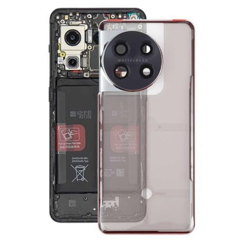 ZZjingli Reperatur-Teile for OnePlus 11 – Rückseite mit Kameraobjektivabdeckung (transparent) von ZZjingli