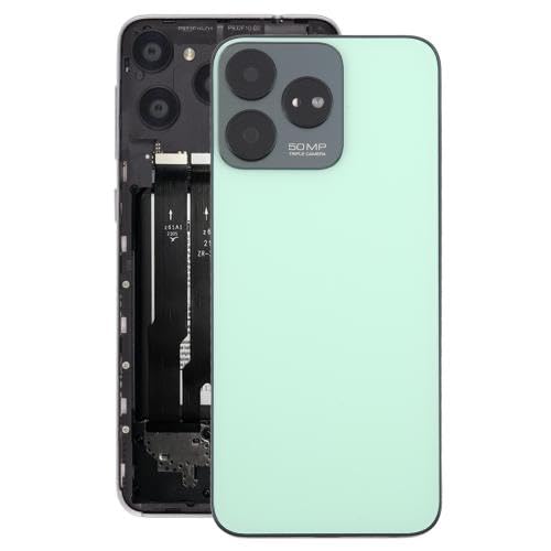 ZZjingli Reperatur-Teile for ZTE Axon 50 Lite 8050 Glas-Akku-Rückabdeckung mit Mittelrahmen/Kameraobjektivabdeckung (Lila) (Grün) (Schwarz)(Green) von ZZjingli