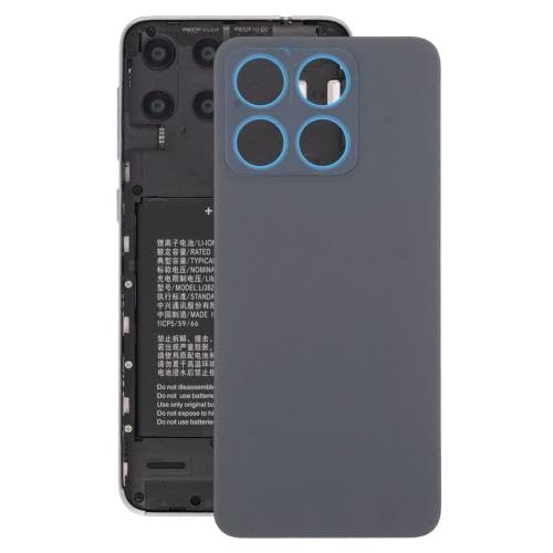 ZZjingli Reperatur-Teile for ZTE Blade A55 Z2450 Kunststoff-Rückabdeckung mit Kameraobjektivabdeckung (Grün) (Orange) (Schwarz)(Noir) von ZZjingli