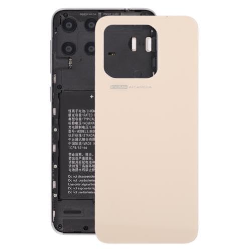 ZZjingli Reperatur-Teile for ZTE Blade V70 / Axon 70 Glas-Akku-Rückabdeckung mit Klebstoff (Gold) (Grau) (Grün)(Gold) von ZZjingli