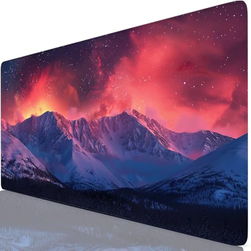 Gaming Mauspad Rosa Mauspad XXL 1600x800x3mm Mousepad Aurora Schreibtischunterlage Verbessert Präzision und Geschwindigkeit mit Anti Rutsch Basis, Wasserdicht Desk Mat für Office, Tastatur Maus Z6-70 Gaming Mauspad Rosa Mauspad XXL 1600x800x3mm Mousepad Aurora Schreibtischunterlage Verbessert Präzision und Geschwindigkeit mit Anti Rutsch Basis, Wasserdicht Desk Mat für Office, Tastatur Maus Z6-70 von Zaafeen