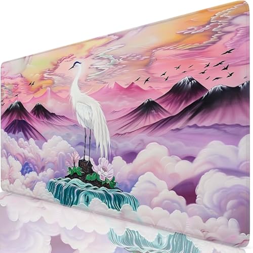 Gaming Mauspad Rosa Mauspad XXL 1600x800x3mm Mousepad Kran Schreibtischunterlage Verbessert Präzision und Geschwindigkeit mit Anti Rutsch Basis, Wasserdicht Desk Mat für Office,Tastatur und Maus Z6-43 Gaming Mauspad Rosa Mauspad XXL 1600x800x3mm Mousepad Kran Schreibtischunterlage Verbessert Präzision und Geschwindigkeit mit Anti Rutsch Basis, Wasserdicht Desk Mat für Office,Tastatur und Maus Z6-43 von Zaafeen