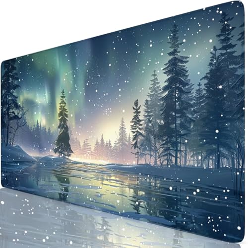 Mauspad 800x400mm Blau Mauspad Groß Schreibtischunterlage Fantasie Mousepad XXL 80x40cm mit Nicht rutschender Unterlage, Vernähte Kanten WassXerdicht Maus Pad für PC, Laptop, Office Geschenke Z6-32 Mauspad 800x400mm Blau Mauspad Groß Schreibtischunterlage Fantasie Mousepad XXL 80x40cm mit Nicht rutschender Unterlage, Vernähte Kanten WassXerdicht Maus Pad für PC, Laptop, Office Geschenke Z6-32 von Zaafeen