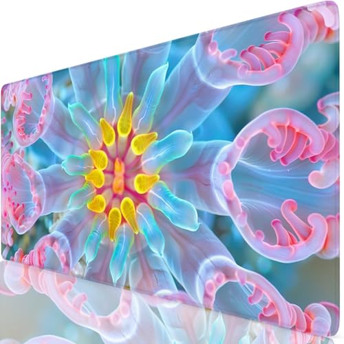 Mauspad 800x400mm Rosa Mauspad Groß Schreibtischunterlage Abstrakt Mousepad XXL 80x40cm mit Nicht rutschender Unterlage, Vernähte Kanten WassXerdicht Maus Pad für PC, Laptop, Office Geschenke Z6-92 Mauspad 800x400mm Rosa Mauspad Groß Schreibtischunterlage Abstrakt Mousepad XXL 80x40cm mit Nicht rutschender Unterlage, Vernähte Kanten WassXerdicht Maus Pad für PC, Laptop, Office Geschenke Z6-92 von Zaafeen