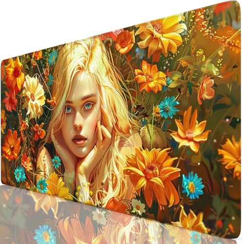 Orange Farbe Gaming Mauspad XXL 1600x800x3mm Schreibtischunterlage Groß Wasserdicht rutschfeste Frau Mousepad Verbessert Präzision und Geschwindigkeit, Mouse Pad Für Office, Tastatur und Maus Z6-63 Orange Farbe Gaming Mauspad XXL 1600x800x3mm Schreibtischunterlage Groß Wasserdicht rutschfeste Frau Mousepad Verbessert Präzision und Geschwindigkeit, Mouse Pad Für Office, Tastatur und Maus Z6-63 von Zaafeen